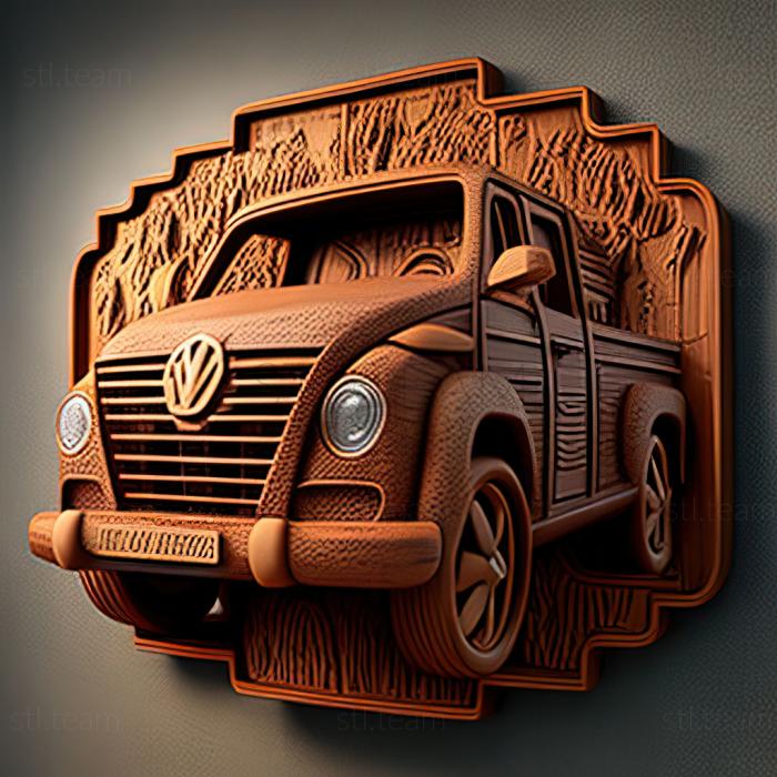 3D model Volkswagen Amarok (STL)
